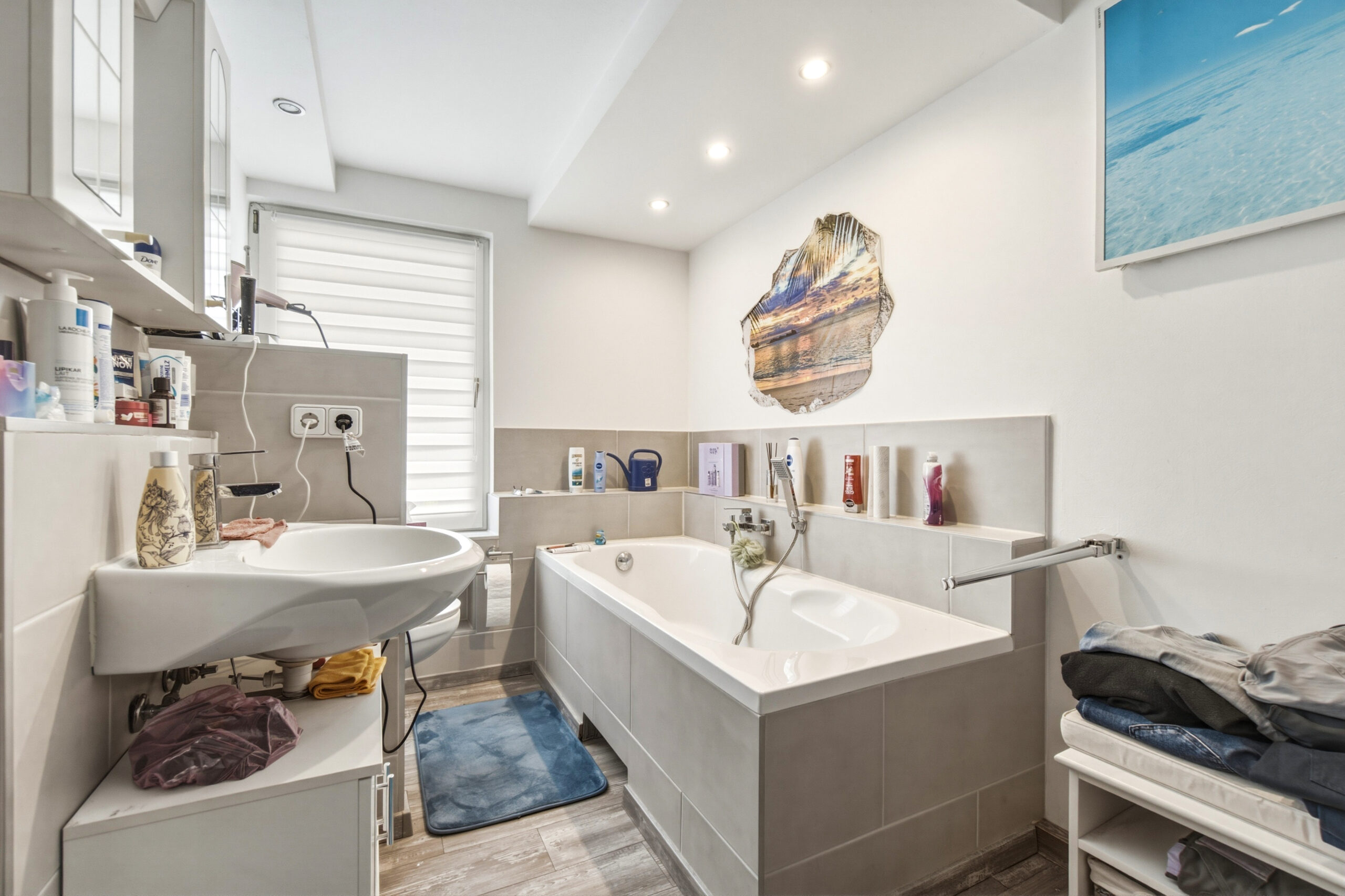 Badezimmer 1OG Hinterhaus Eigentumswohnung Herford Grundriss